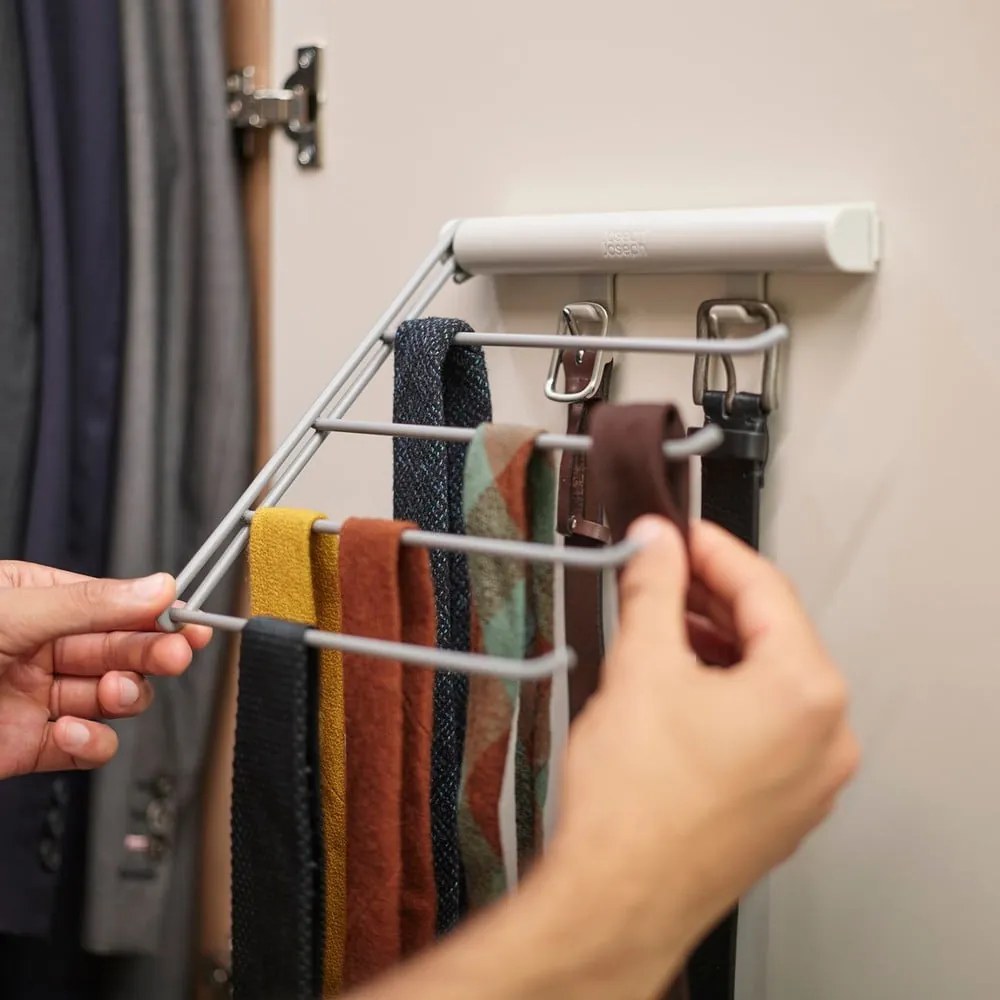 Portacravatte e portacinture in metallo Orderly - Joseph Joseph