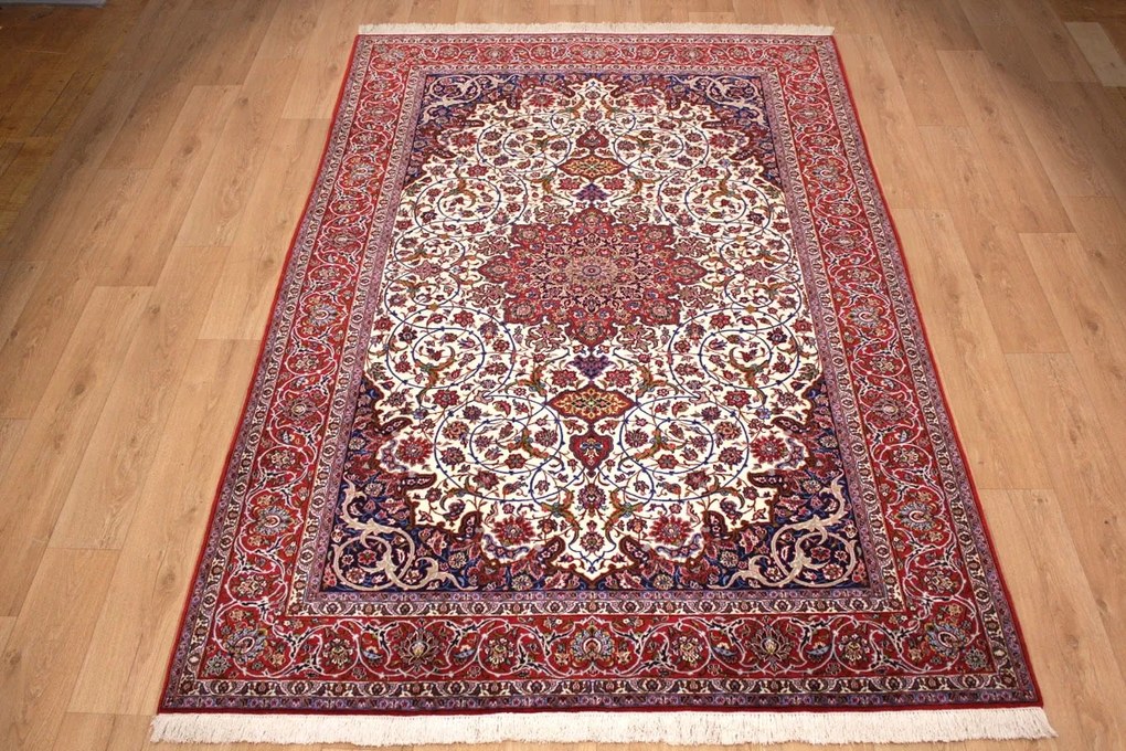 Isfahan Tappeto persiano 200x300 (Iran) Annodato A Mano