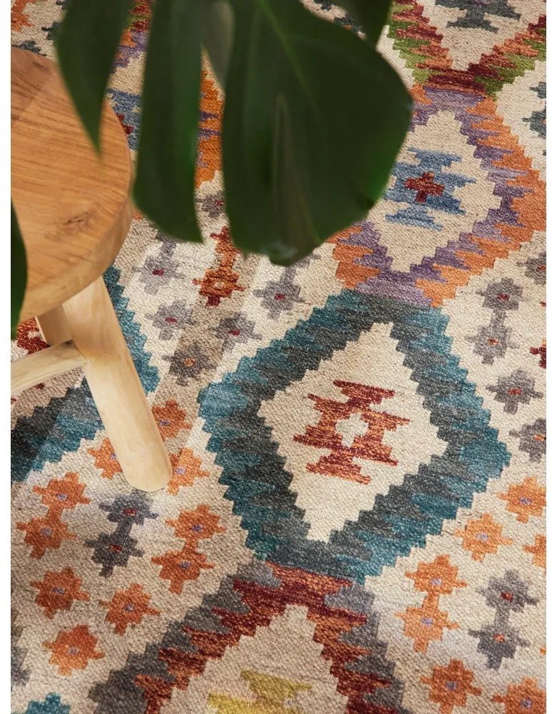 Tappeto in lana reversibile/tessuto a mano 120x170 cm Kamal Oasis – Nouristan