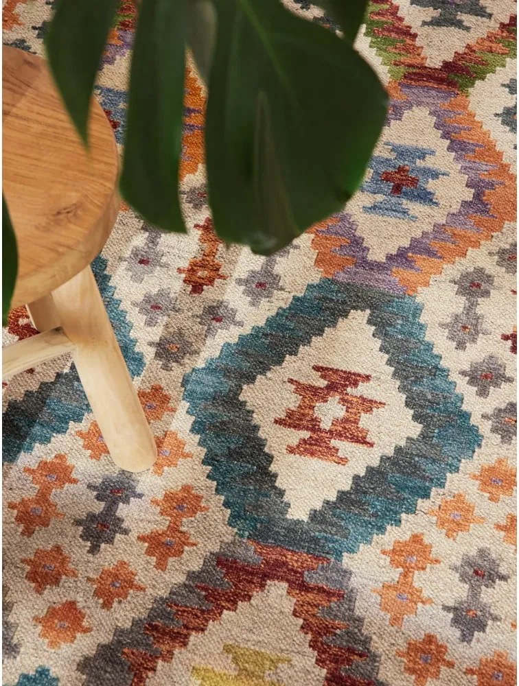 Tappeto in lana reversibile/tessuto a mano 160x230 cm Kamal Oasis – Nouristan