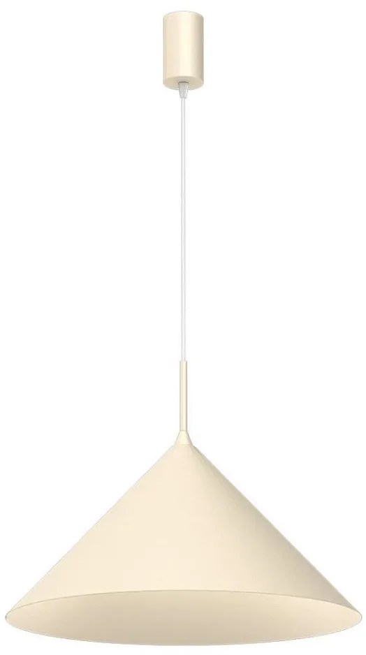 Lampadario a sospensione con cavo CAPITAL 1xGX53/15W/230V diametro 46 cm colore crema
