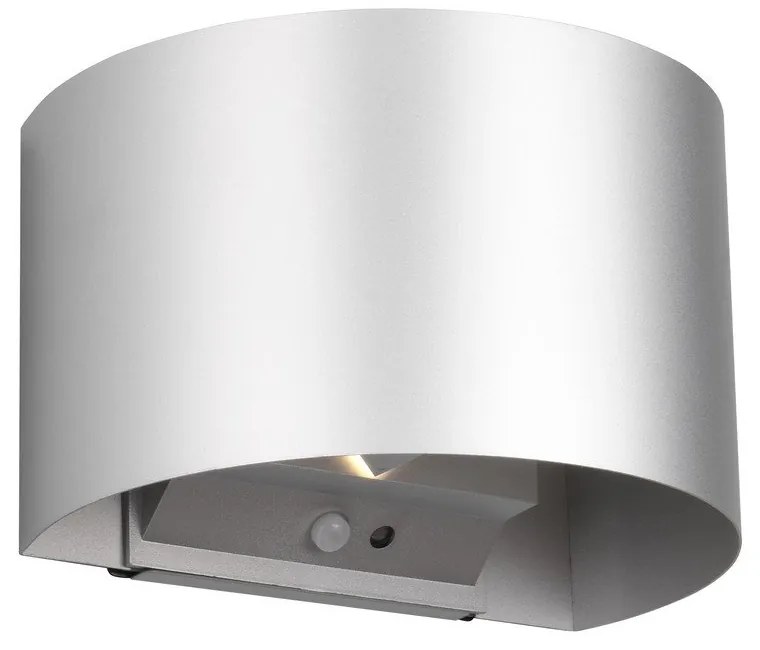 Illuminazione esterna LED con sensore di movimento da parete (altezza totale 10 cm) Talent – Trio