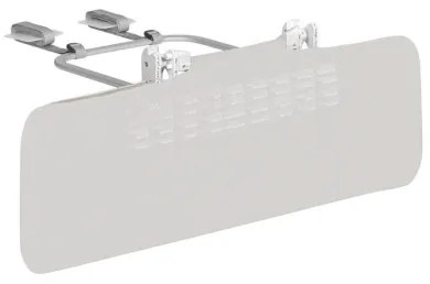 Lionelo - Barriera di sicurezza per letto LORA grigia