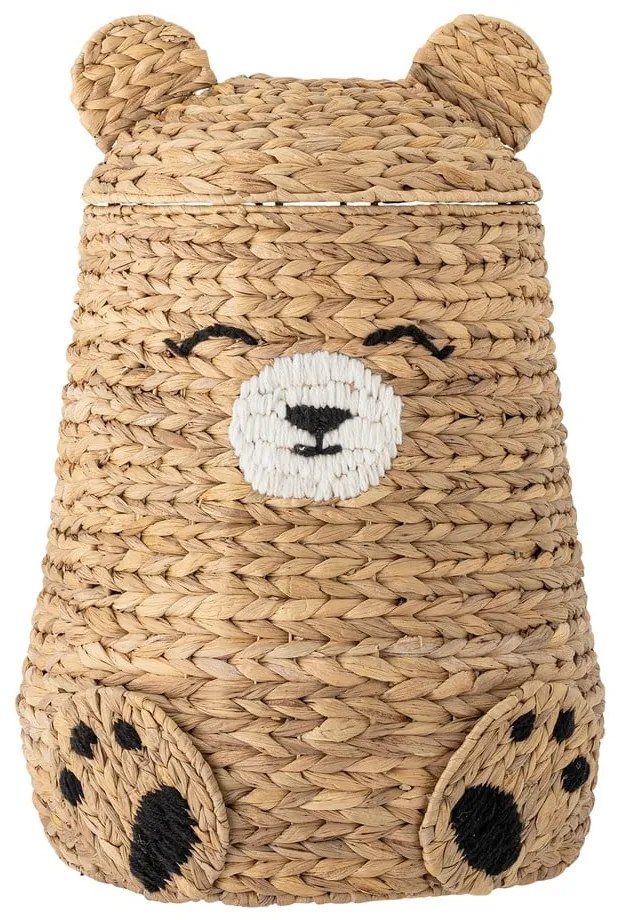 Cesto per bambini in giacinto d'acqua di colore naturale ø 40x57 cm Timone - Bloomingville Mini