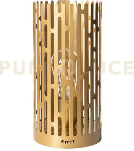Lampada da tavolo kamalea oro laccato
