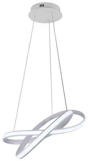 Lampadario a sospensione con filo LED dimmerabile LED/70W/230V 3000-6500K bianco + telecomando