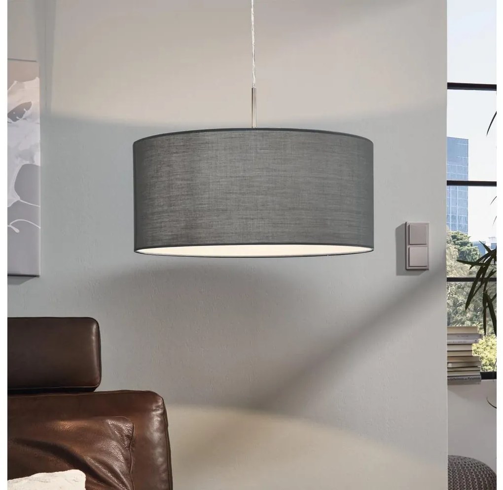 Eglo 31577 - Lampadario a sospensione con filo PASTERI 1xE27/60W/230V