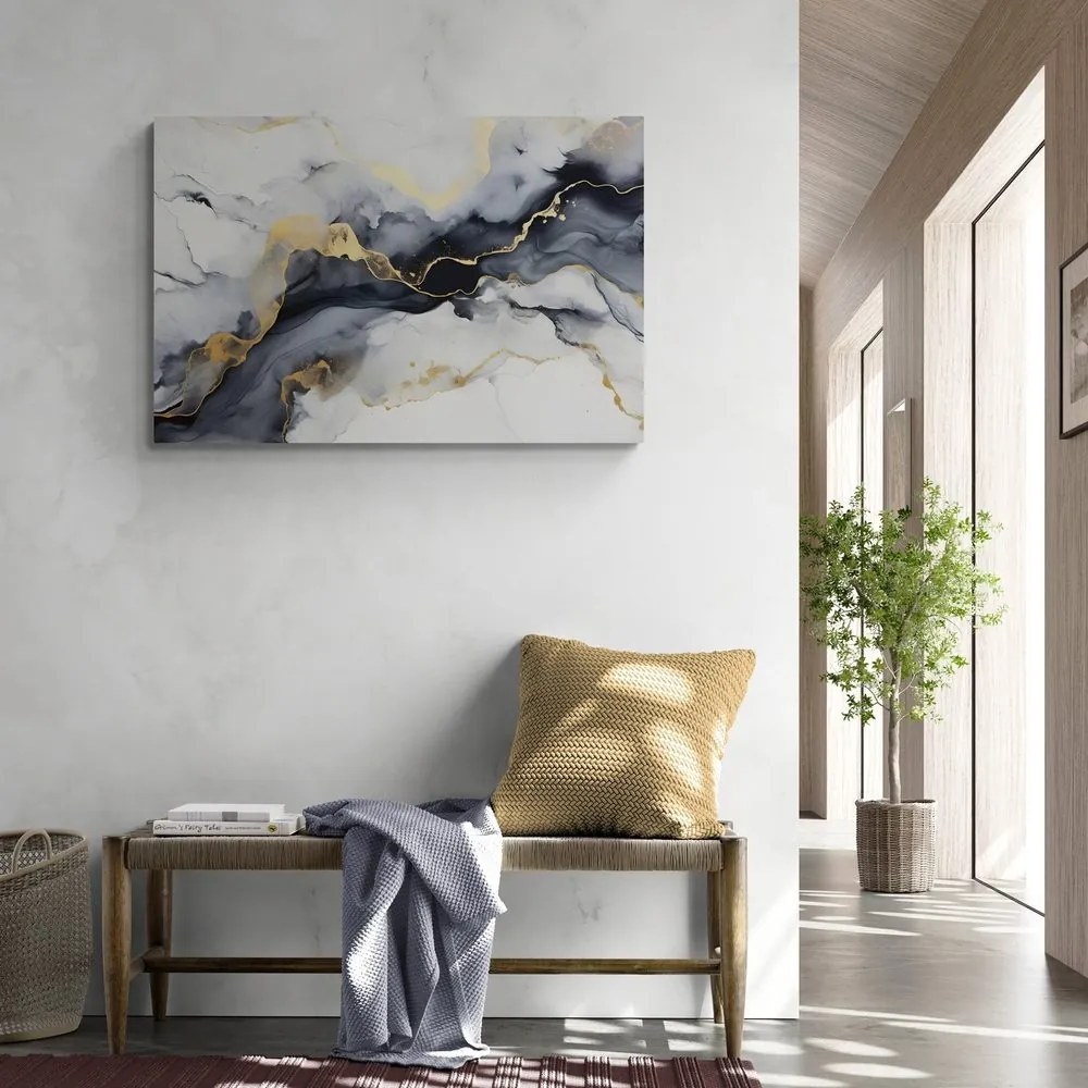 Quadro su tela – Marmo grigio