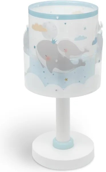 Dalber 61171T - Lampada per bambini WHALE DREAMS 1xE14/8W/230V blu