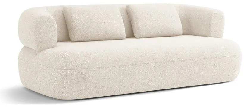 Divano bouclé beige 178 cm Jenny - Micadoni Home