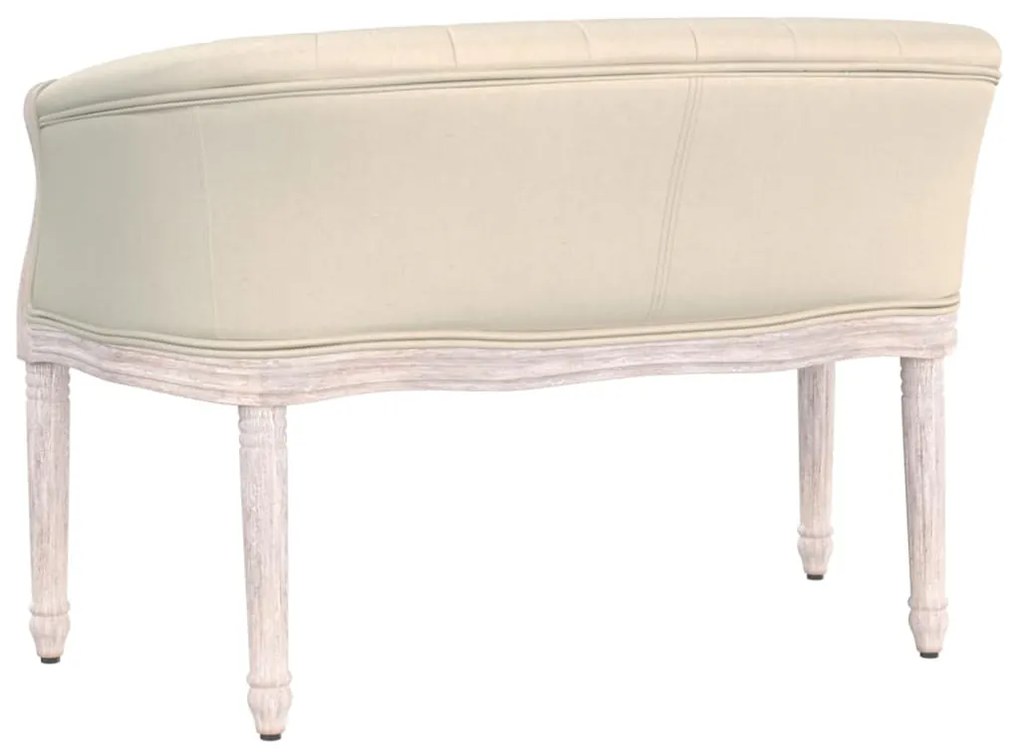 Panca beige 98x56x69 cm color lino