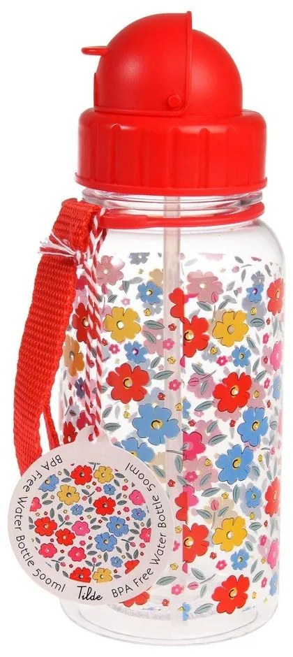 Bottiglia per bambini rossa in tritolo 500 ml Tilde – Rex London