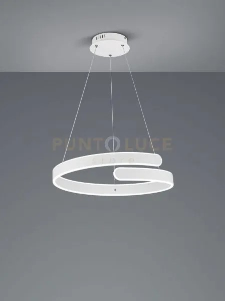 Parma sospensione led 37w 4500lm, 4000k bianca con dimmerazione ad ...