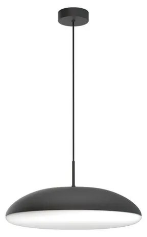 Lampadario Moderno Kazz nero 6x E27 MANTRA