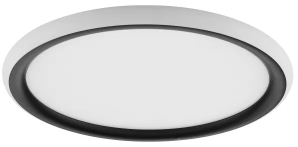 Brilliant - Plafoniera LED dimmerabile CARLOZ, 16 W, 230 V, Ø 30 cm, nero