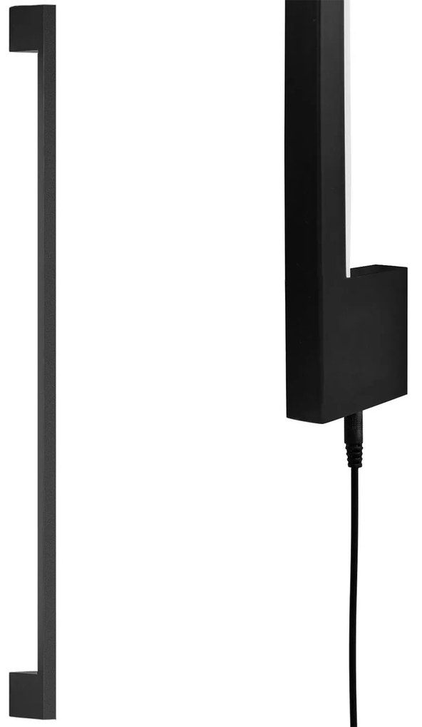APPLIQUE DA PARETE LED LHJ063-W 80cm BLACK