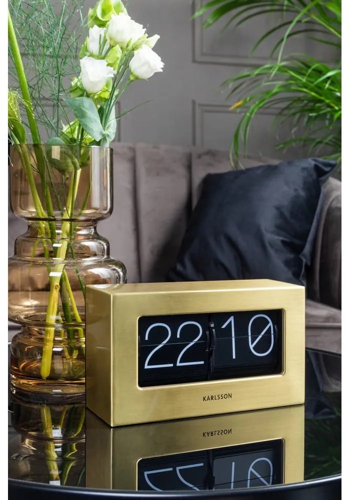 Orologio da tavolo digitale Boxed Flip - Karlsson