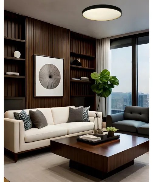 Plafoniera LED dimmerabile EBRO LED/36W/230V 2700-6500K + telecomando