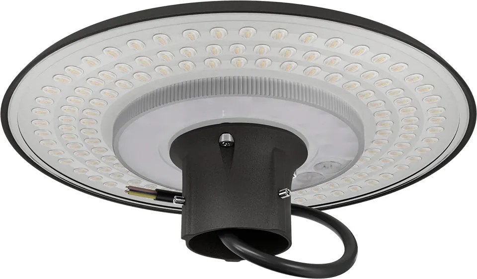 Lampione LED Circolare Nero 30W 50W 70W IP65 CCT Bianco Variabile Colore Bianco Variabile CCT