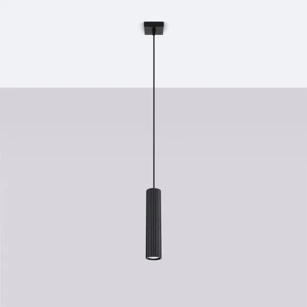 Brilagi - Lampada a sospensione LED su cavo CRESTO 1xGU10/10W/230V nero