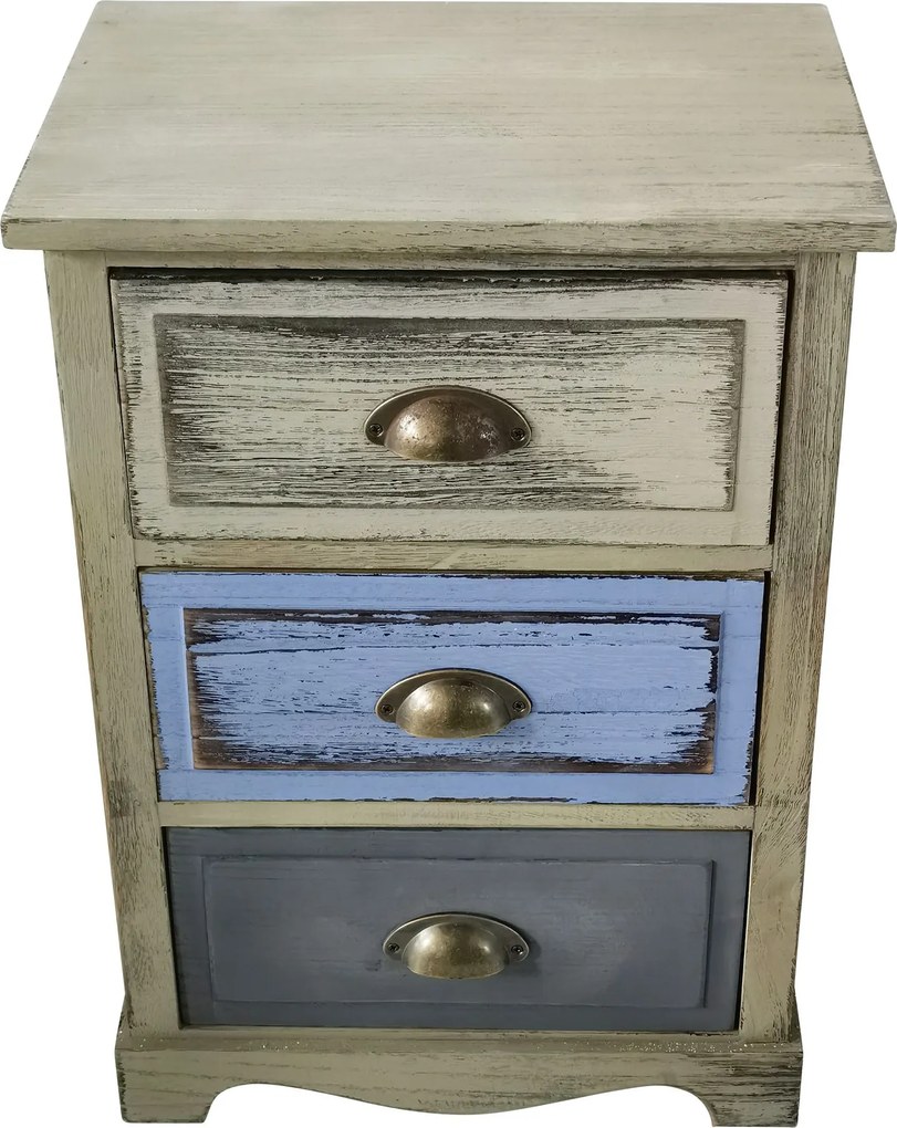 KEIRA - mobiletto in legno con cassetti