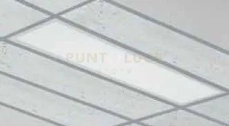 Pannello led bianco 40w 4800lm 3000k 29,5x119,5x3,5cm