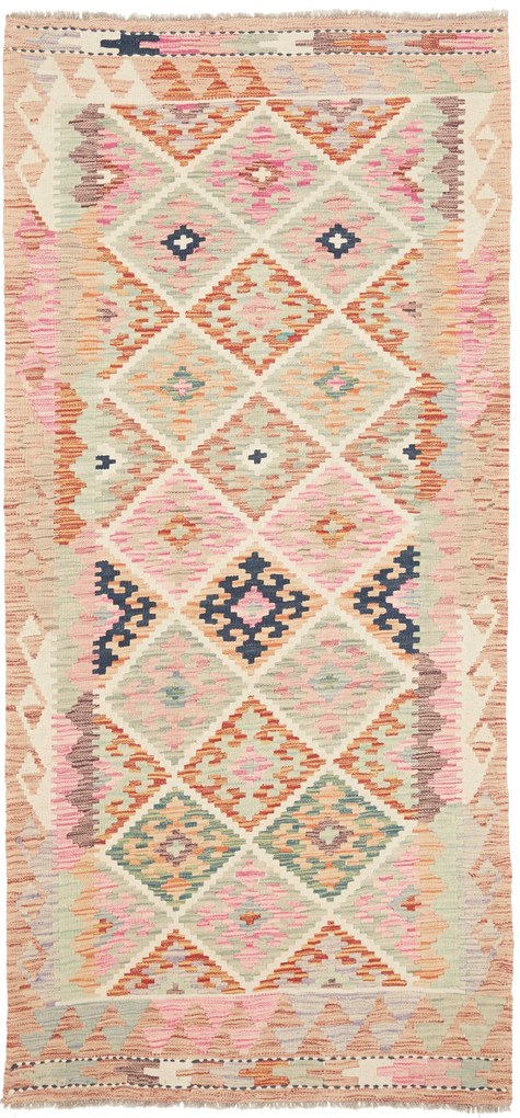 Kilim Tappeto 100x210 (Pakistan) Tessuto A Mano