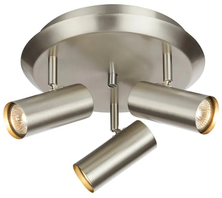 Lampada da parete in argento Barcelona Tres - Markslöjd