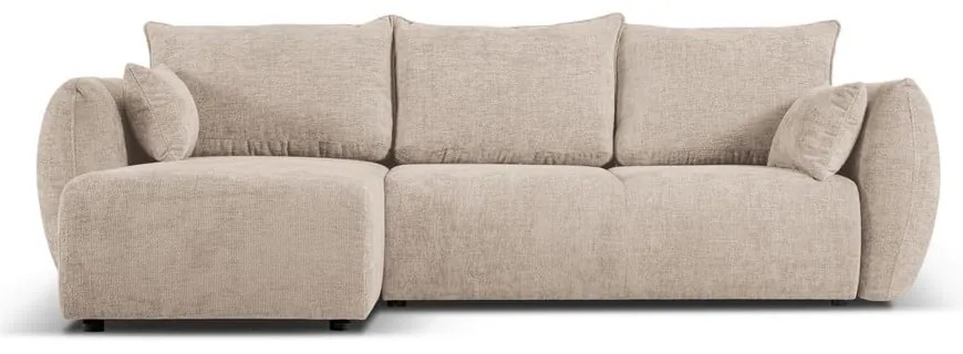 Divano angolare beige (angolo sinistro) Matera - Cosmopolitan Design