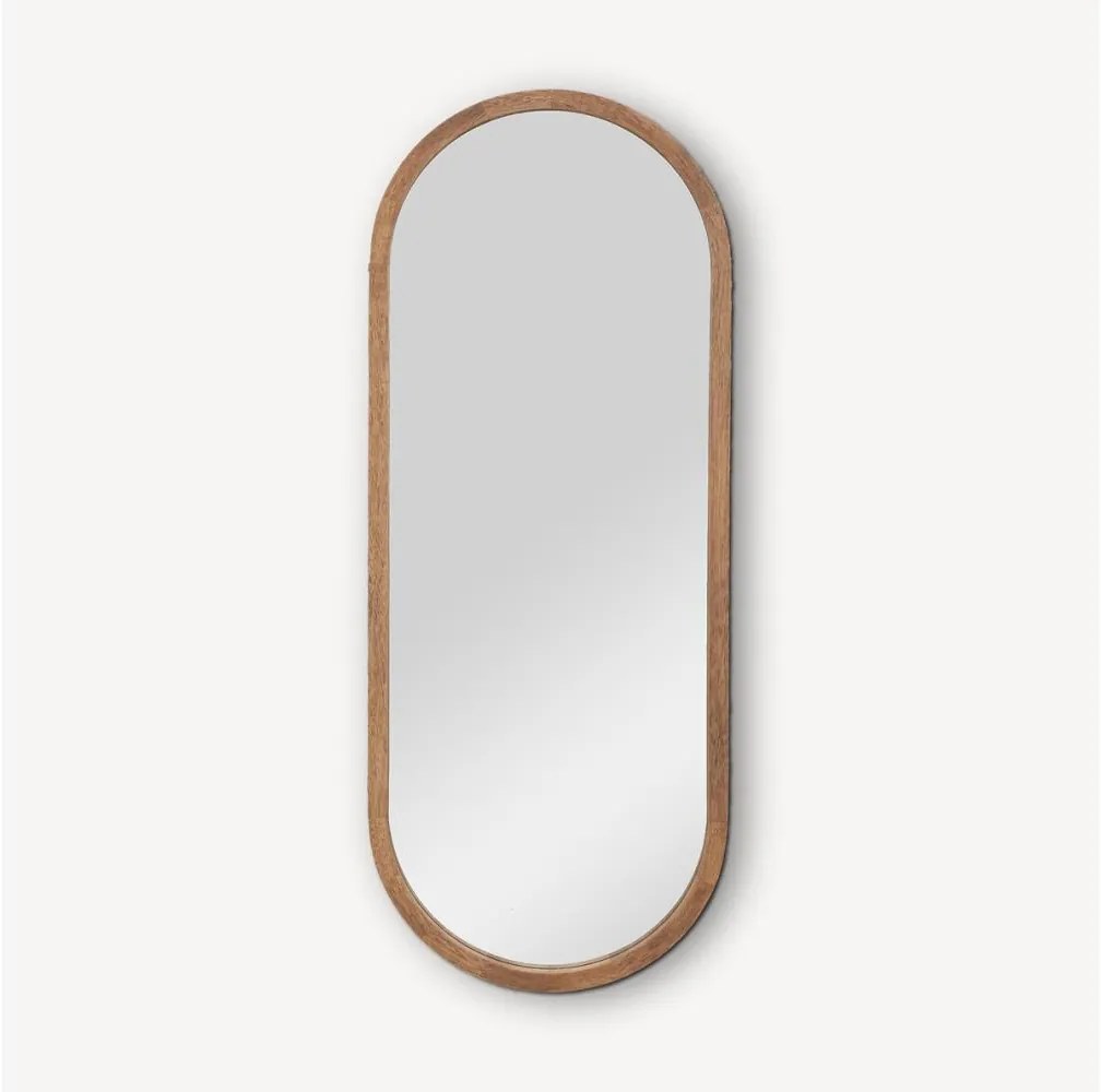 Atmosphera - Specchio da parete GIANNI 90x35 cm albero di caucciù