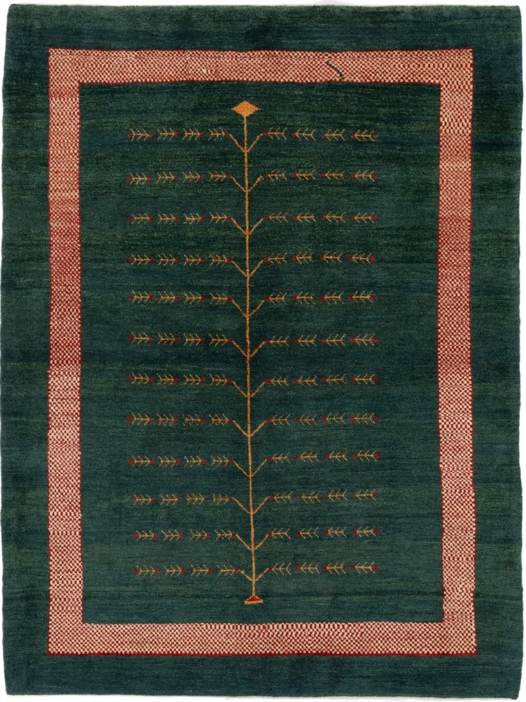 Gabbeh Tappeto 180 x 230 (Iran) Annodato A Mano