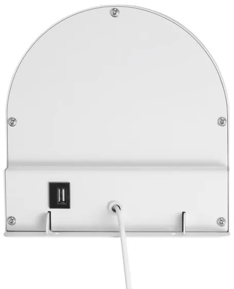 Nordlux - Applique da parete con mensola CODY 1xGU10/15W/230V bianca