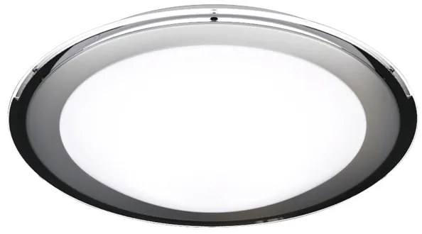 Aigostar - Lampada da soffitto dimmerabile a LED 60W/230V 2700-6500K Ø 52,7 cm cromo + telecomando