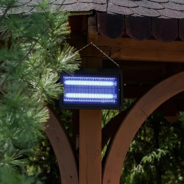 Trappola elettrica per insetti 2x10W/230V, copertura 100 m²