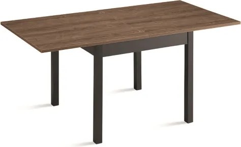 Tavolo in legno da cucina a libro da 90 cm a 180 cm Teak - UGO