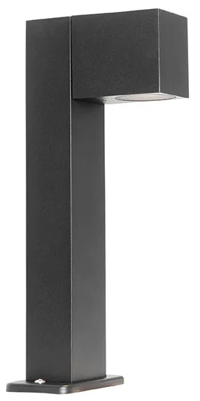 Lampada da terra per esterni industriale nera 35 cm IP44 - Baleno