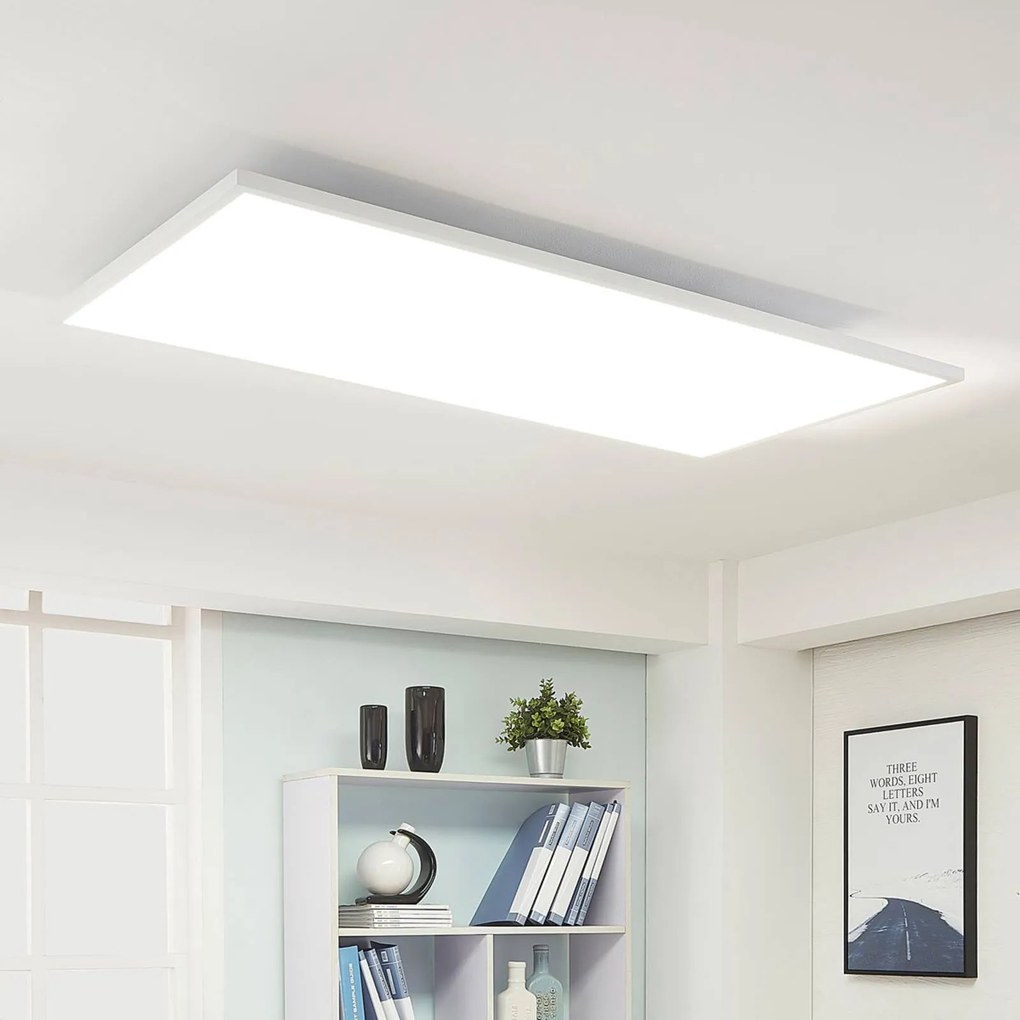 Pannello LED Arcchio, dimmerabile, 119 cm x 59 cm, metallo