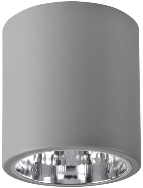 Faretto JUPITER 1xE27/20W/230V diametro 16,5 cm grigio