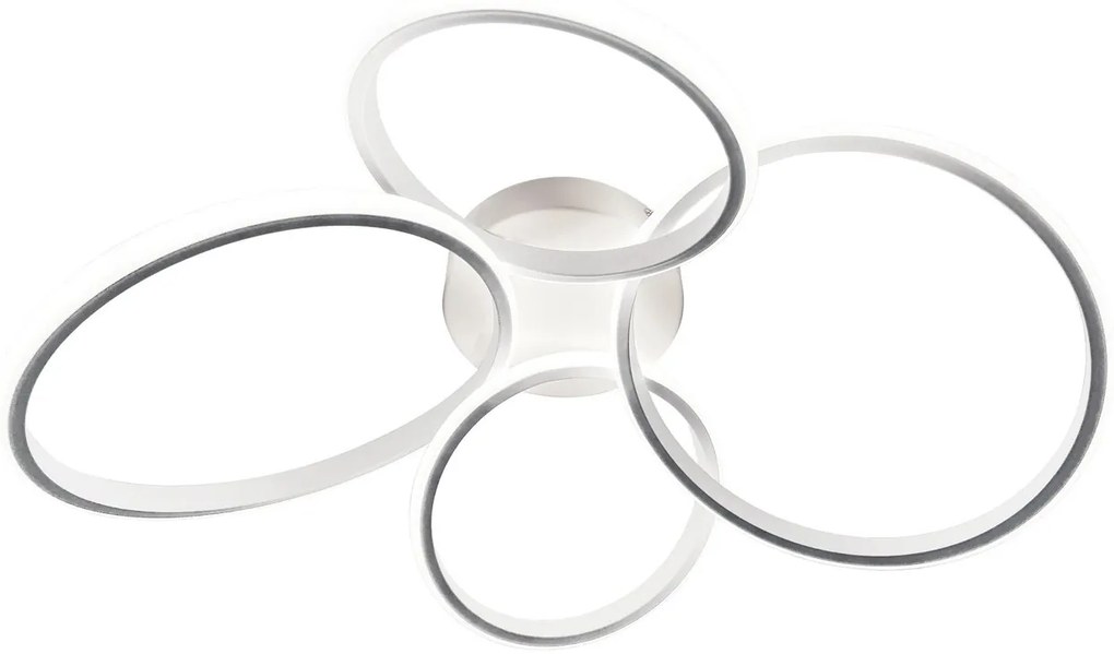 Plafoniera LED CERKIA bianco IP20 cct da bianco caldo al bianco neutro, 3300 lumen
