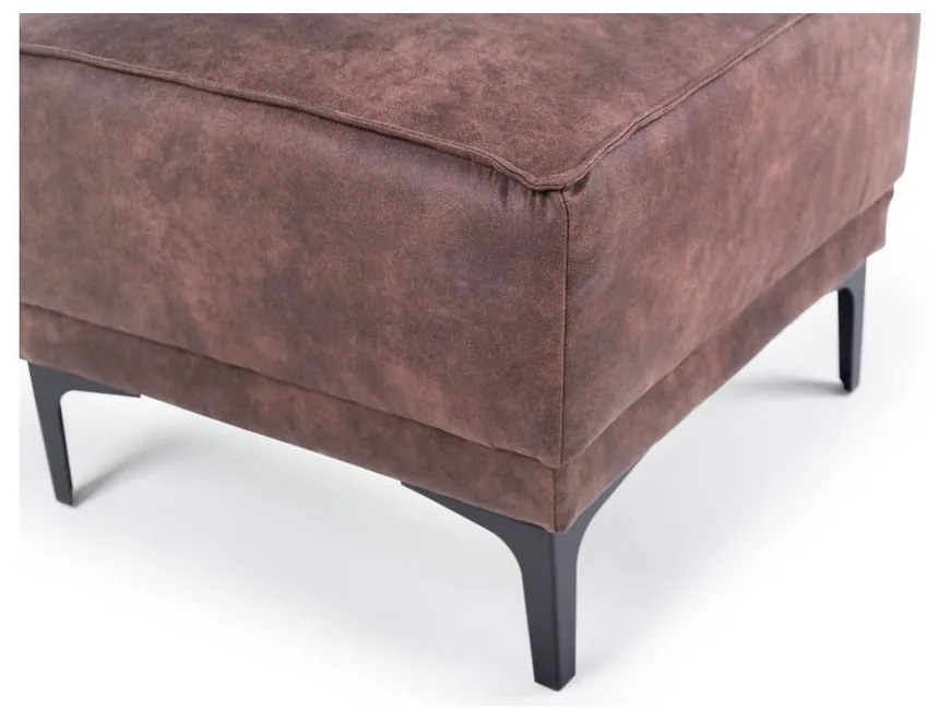 Sgabello in similpelle marrone Copenhagen - Scandic