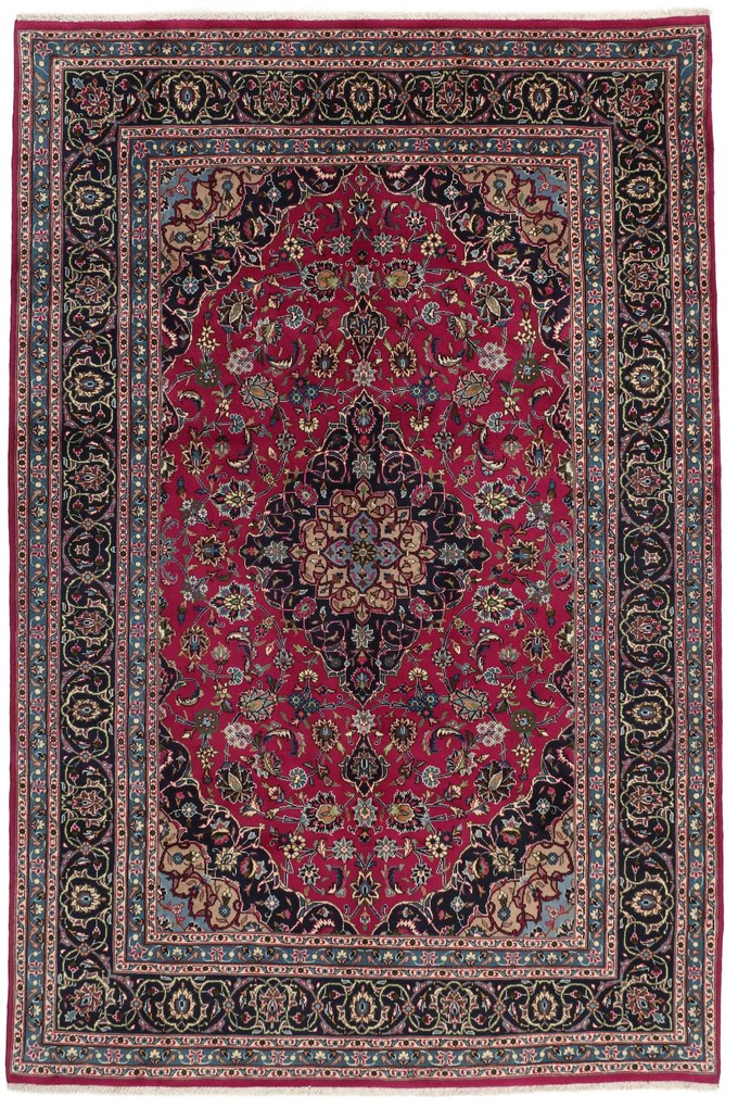 Kashmar Tappeto 300x200 (Iran) Annodato A Mano