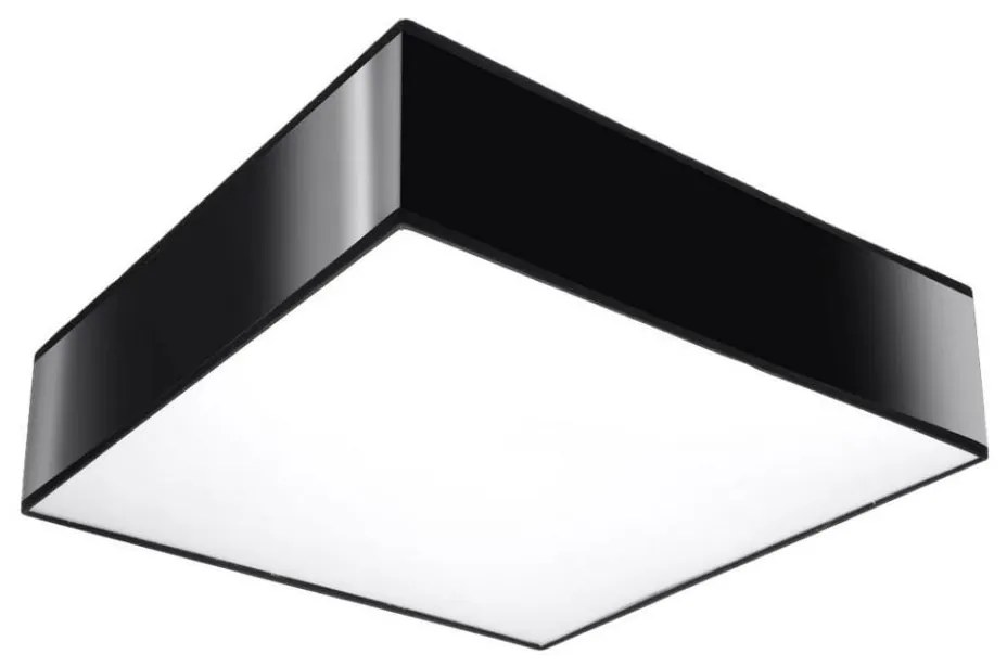 Plafoniera HORUS 35 2xE27/60W/230V nero