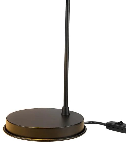 ONLI - Lampada da tavolo ISTANBUL 1xE27/22W/230V 50 cm nero