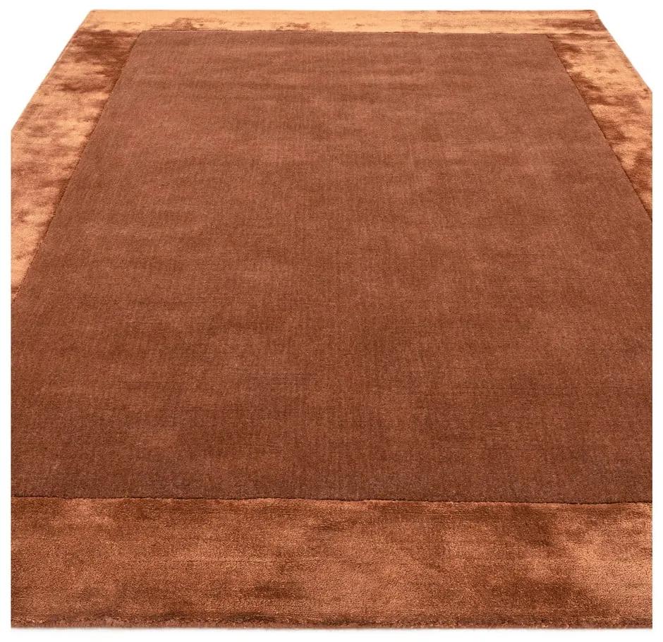 Tappeto in misto lana tessuto a mano color mattone 200x290 cm Ascot - Asiatic Carpets