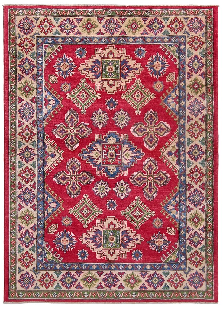 Kazak Tappeto orientale 210 x 150 (Pakistan) Annodato A Mano