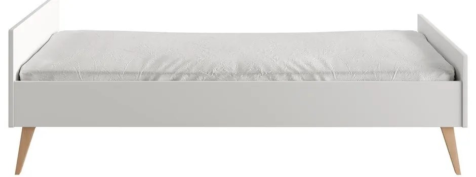 Letto bianco per bambini 120x200 cm Swing - Pinio