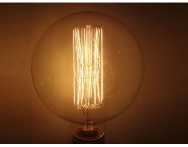 Lampadina decorativa industriale dimmerabile SELRED G125 E27/60W/230V 3000K 120 lm