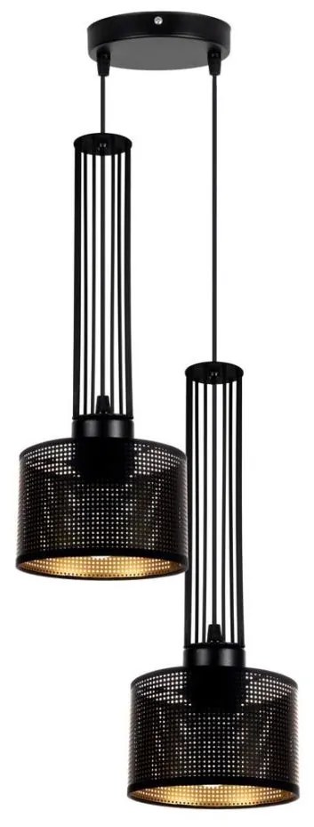 Lampadario a sospensione con filo ELIS 2xE27/60W/230V diametro 30 cm