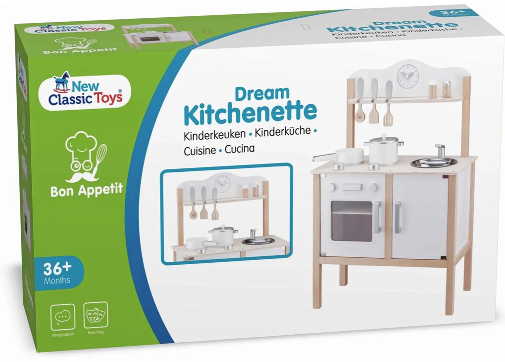 Cucina moderna in legno - bianca