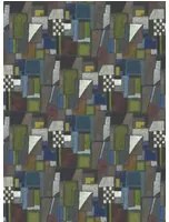 Designers Guild Carta da parati Raku Patchwork - Chocolate